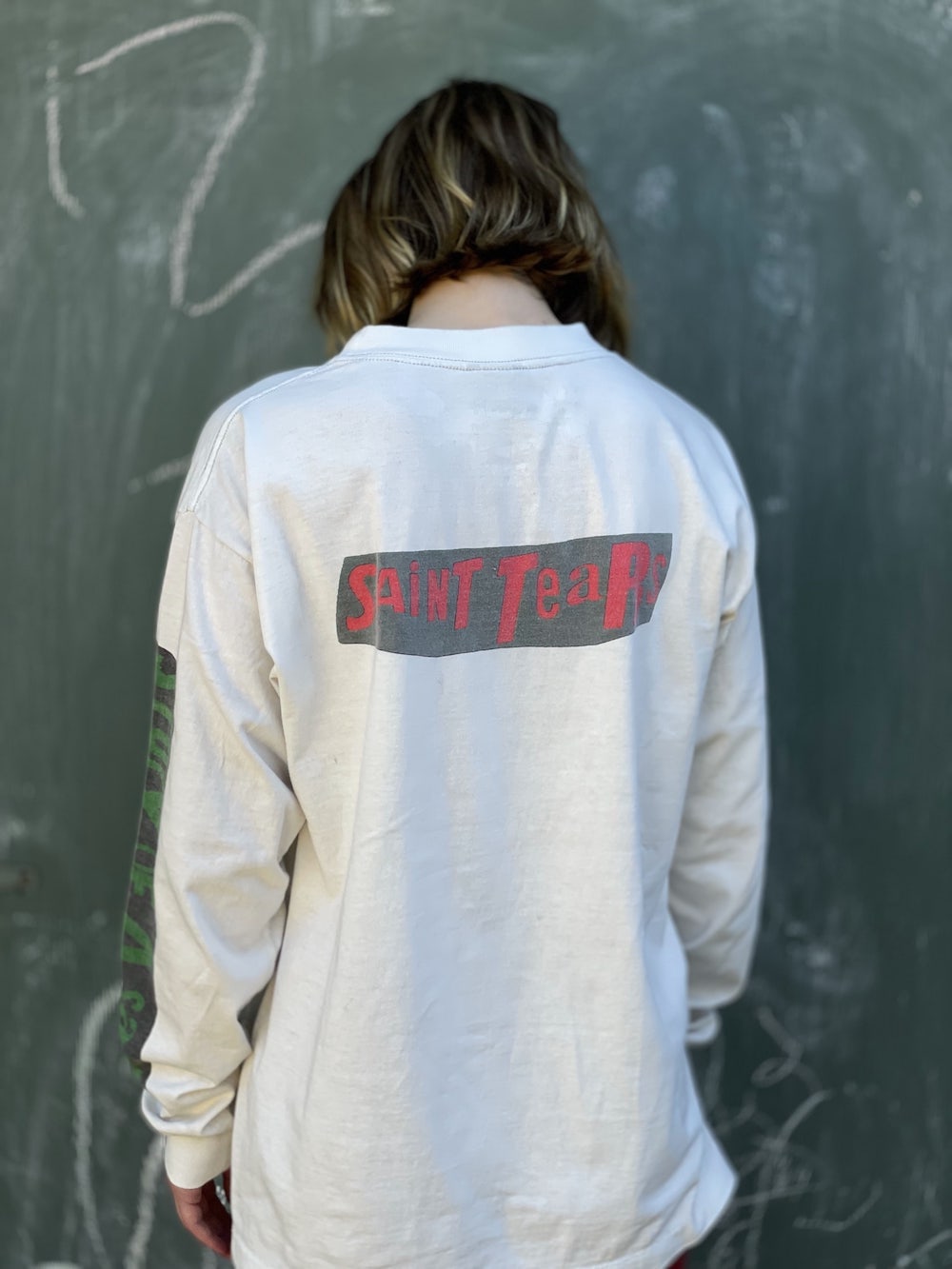 ©SAINT M×××××× × DENIM TEARS Landscape Long sleeve T-shirt