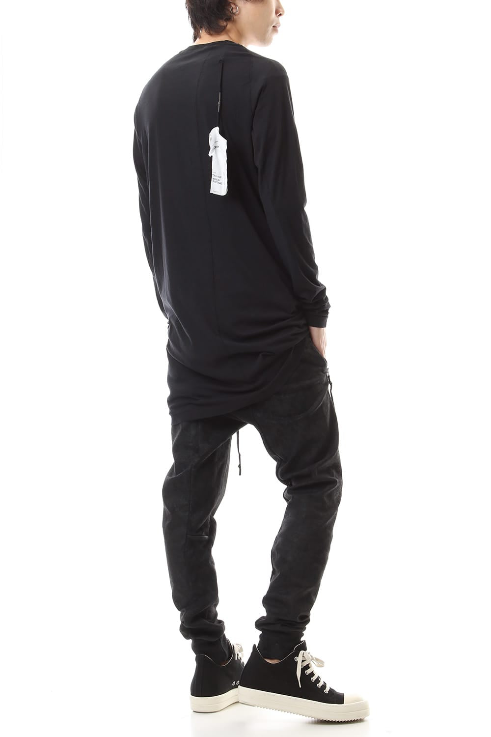 Raglan Long Sleeve T-Shirts Black
