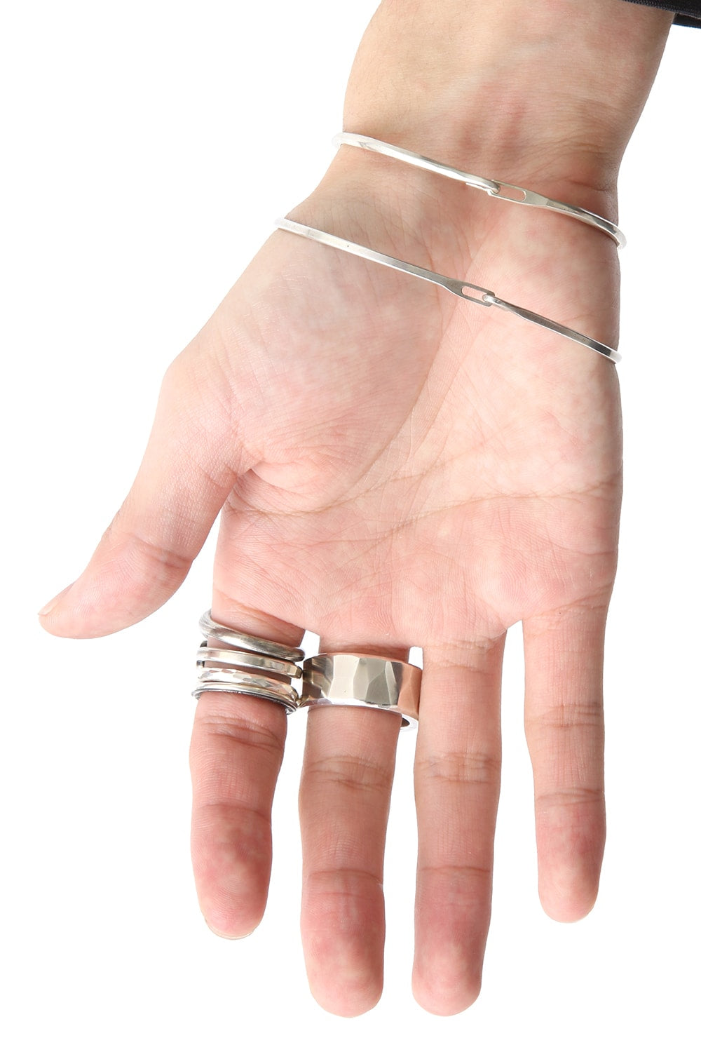 Hammered Hook Bangle (HA)