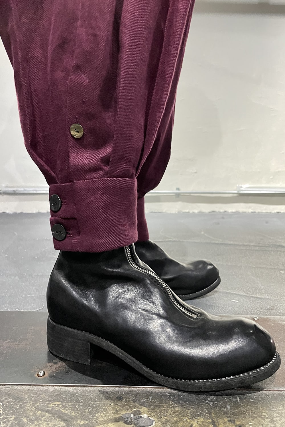 Higotai pants Bordeaux