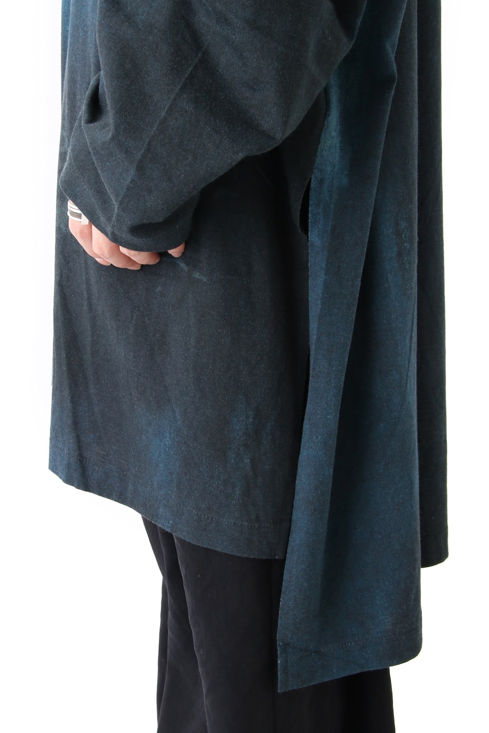 Print Oversized Round Neck Long Sleeve (Kagero)