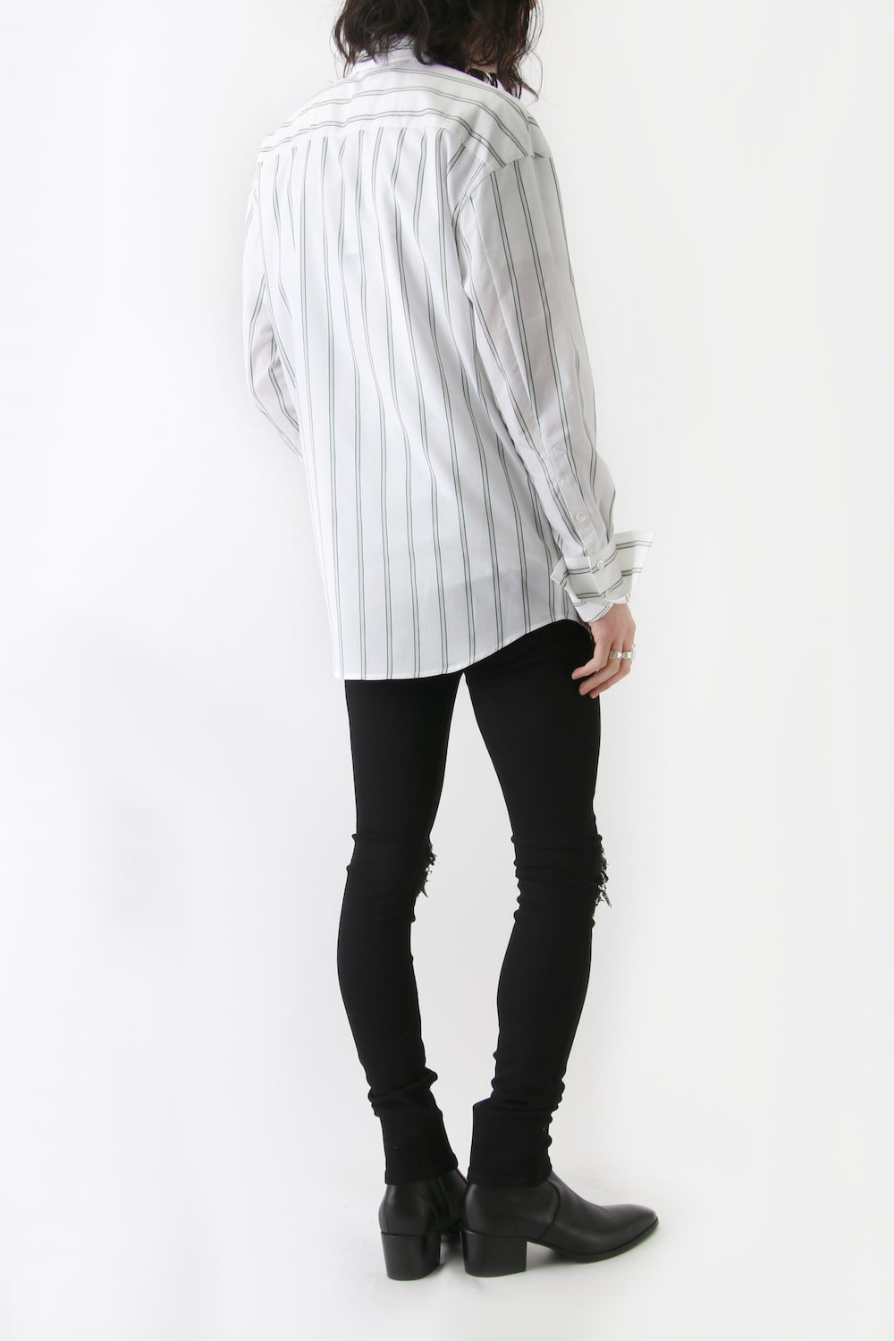 LINE STRIPE LOOSE SHIRTS