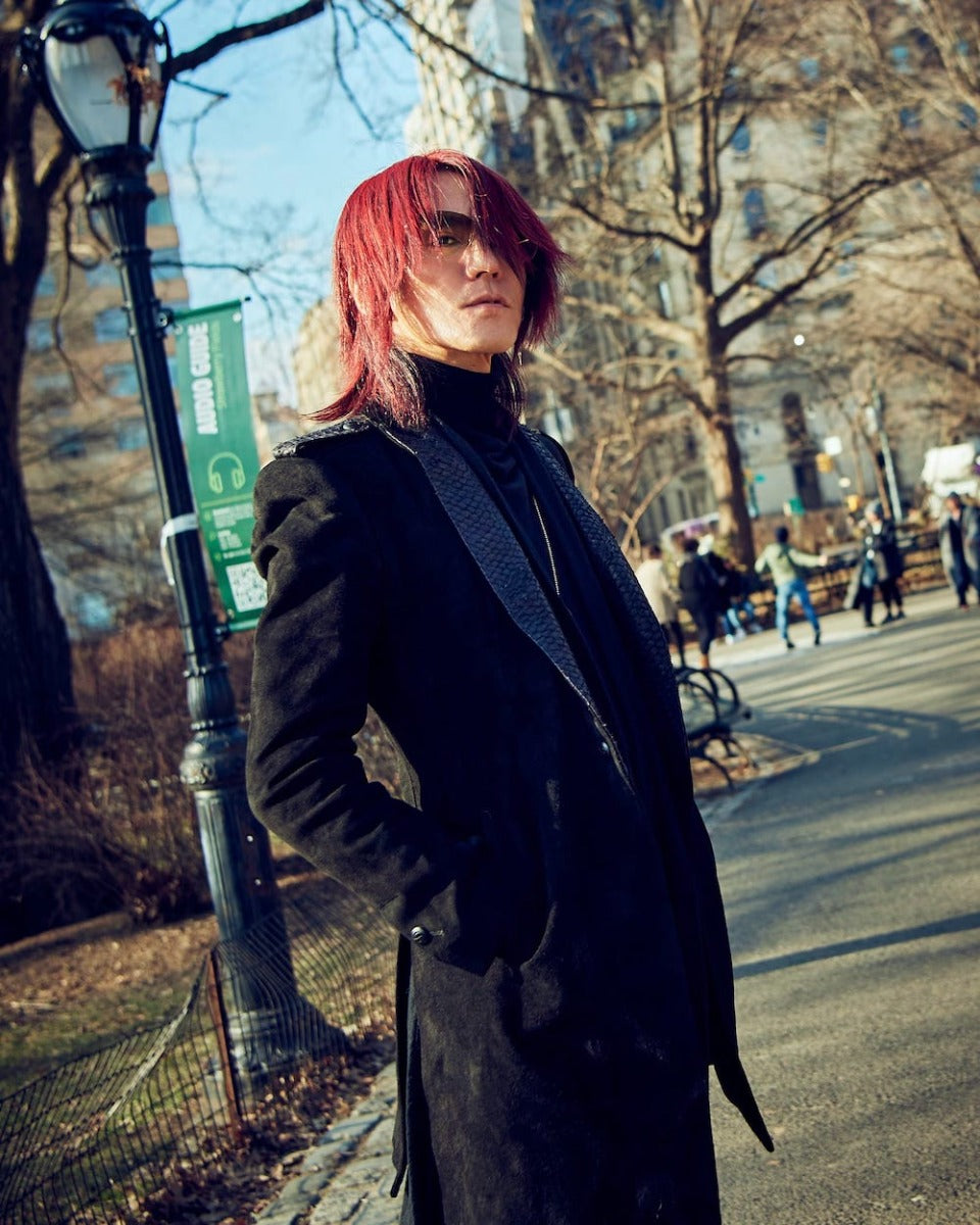 Fish Lapel Peacked Jacket