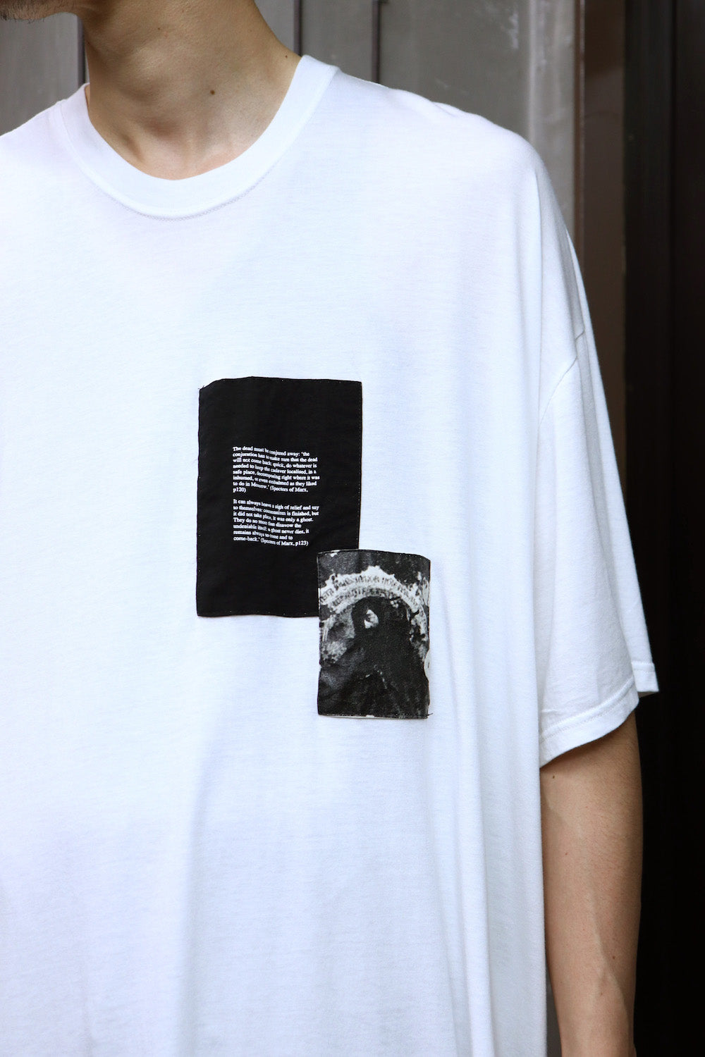 PATCH PRINT OS T-SHIRT White