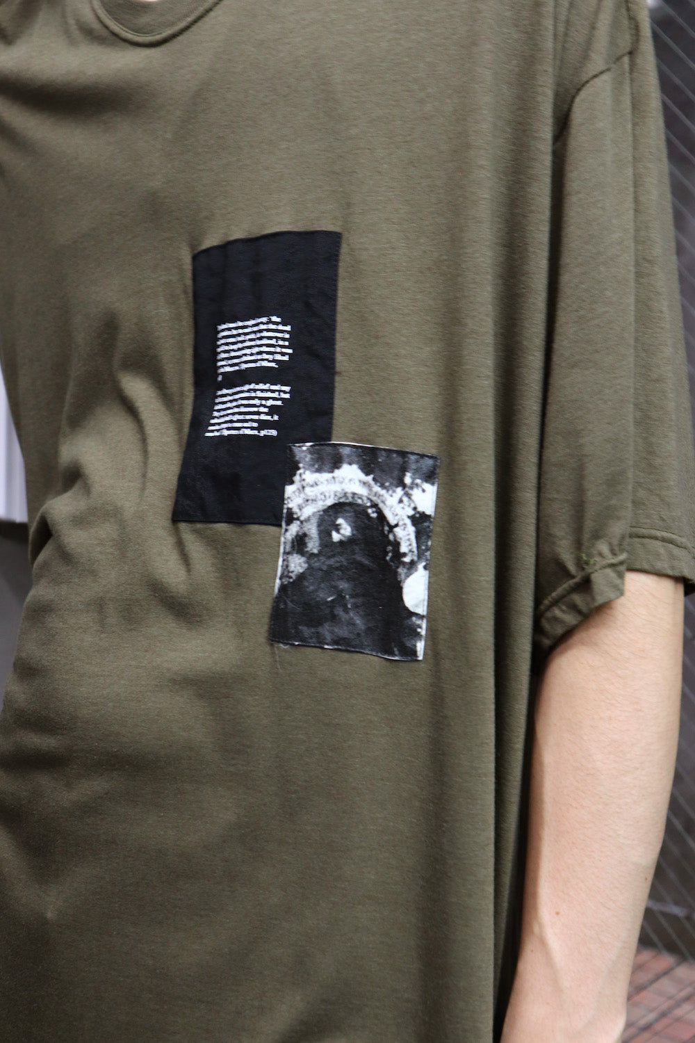 PATCH PRINT OS T-SHIRT Khaki