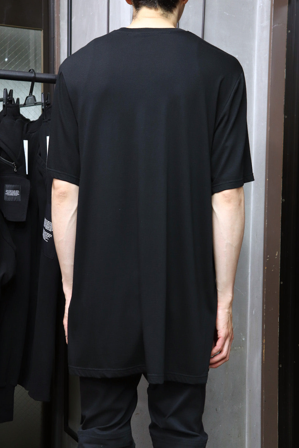 PATCH PRINT T-SHIRT Black