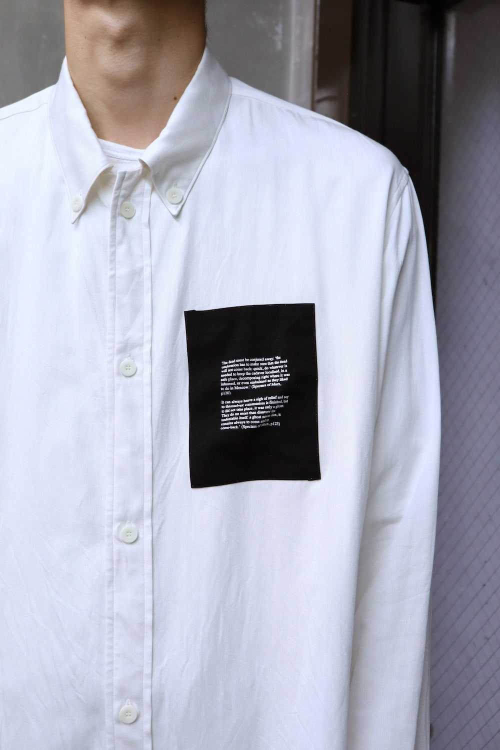 DRAWCORD LONG SHIRT Off