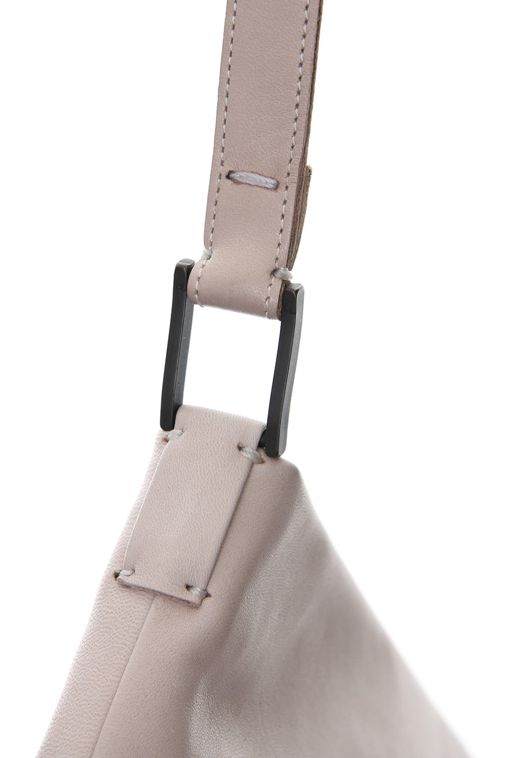 japanese Horse Sacoche Bag Buckle type Greige