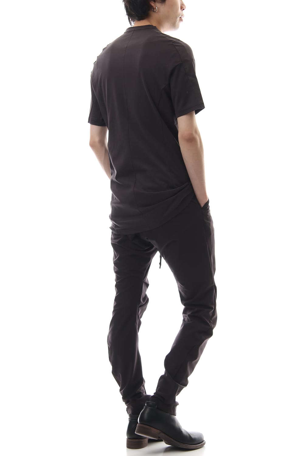 Short sleeve 2/80 Cotton jersey Regular fit - Purple Gray