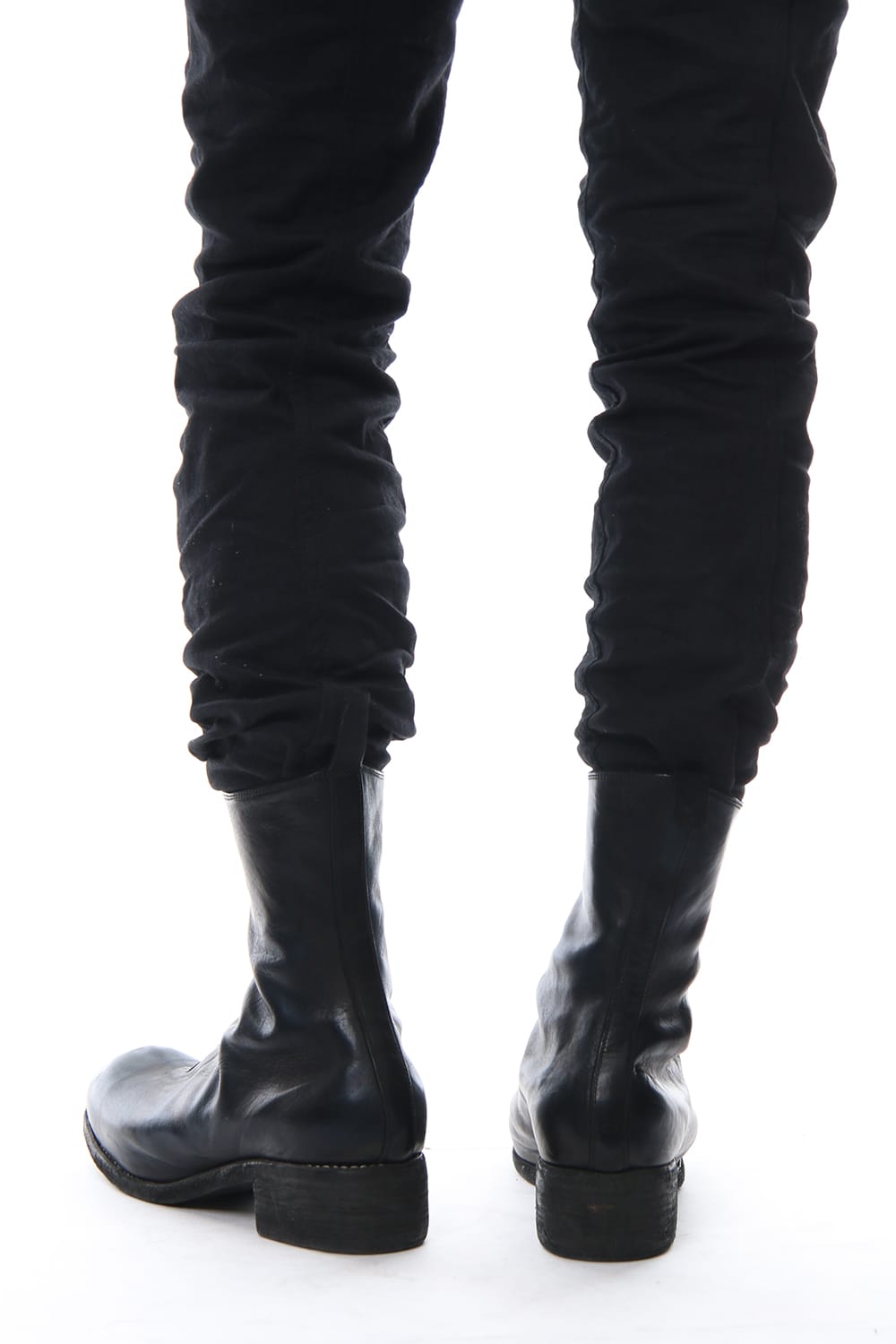 Long Front Zip Boots - Horse Full Grain Leather PL2