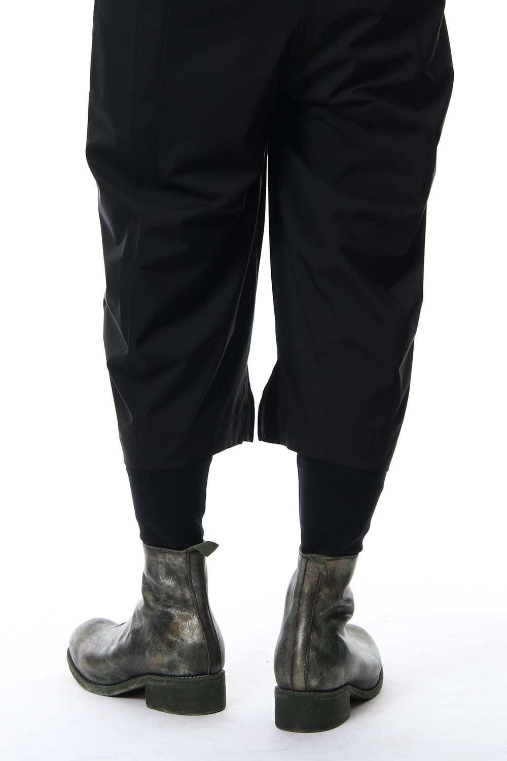 LIMITED Front Zip Boots Double Sole - Horse Full Grain Leather CAMO