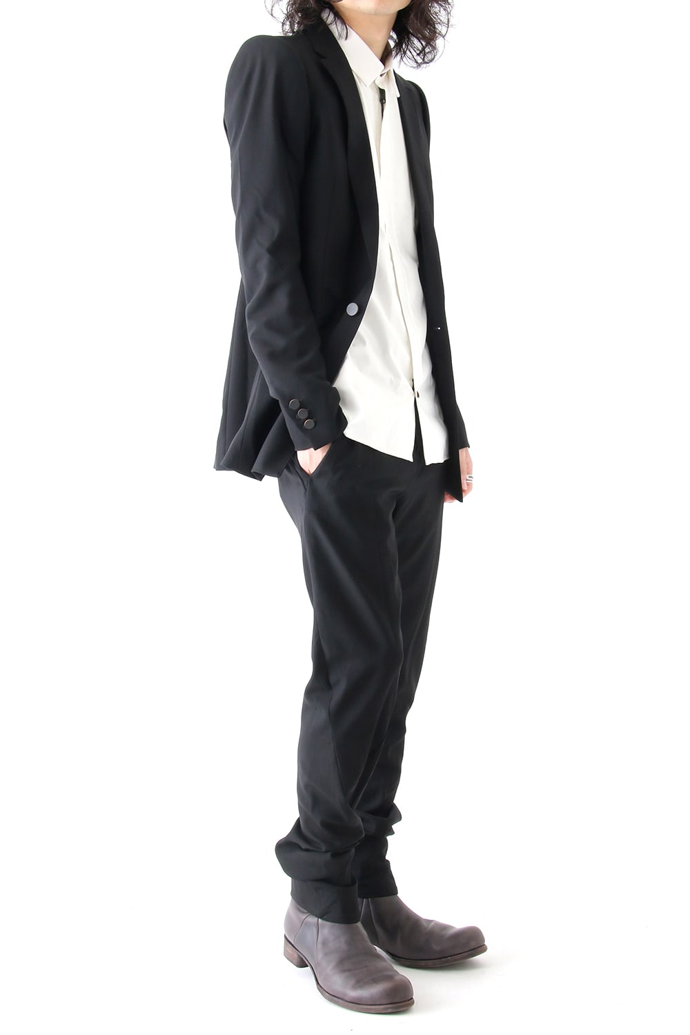 Jacket Wool Super 120's Gabardine