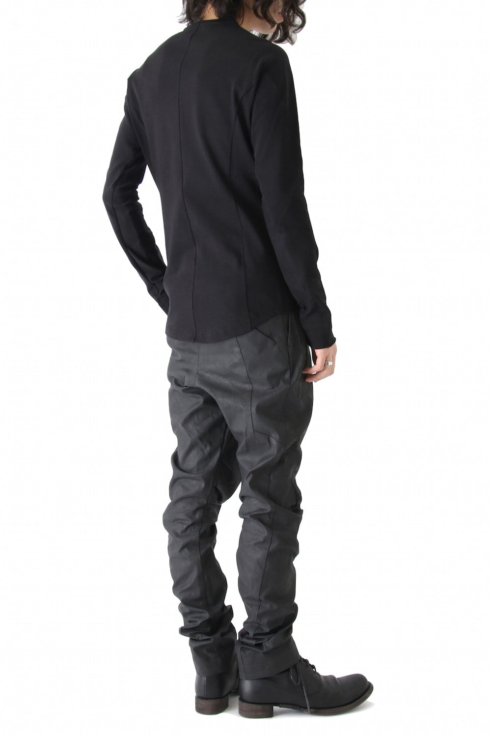 Long Sleeve Medium Jersey Black