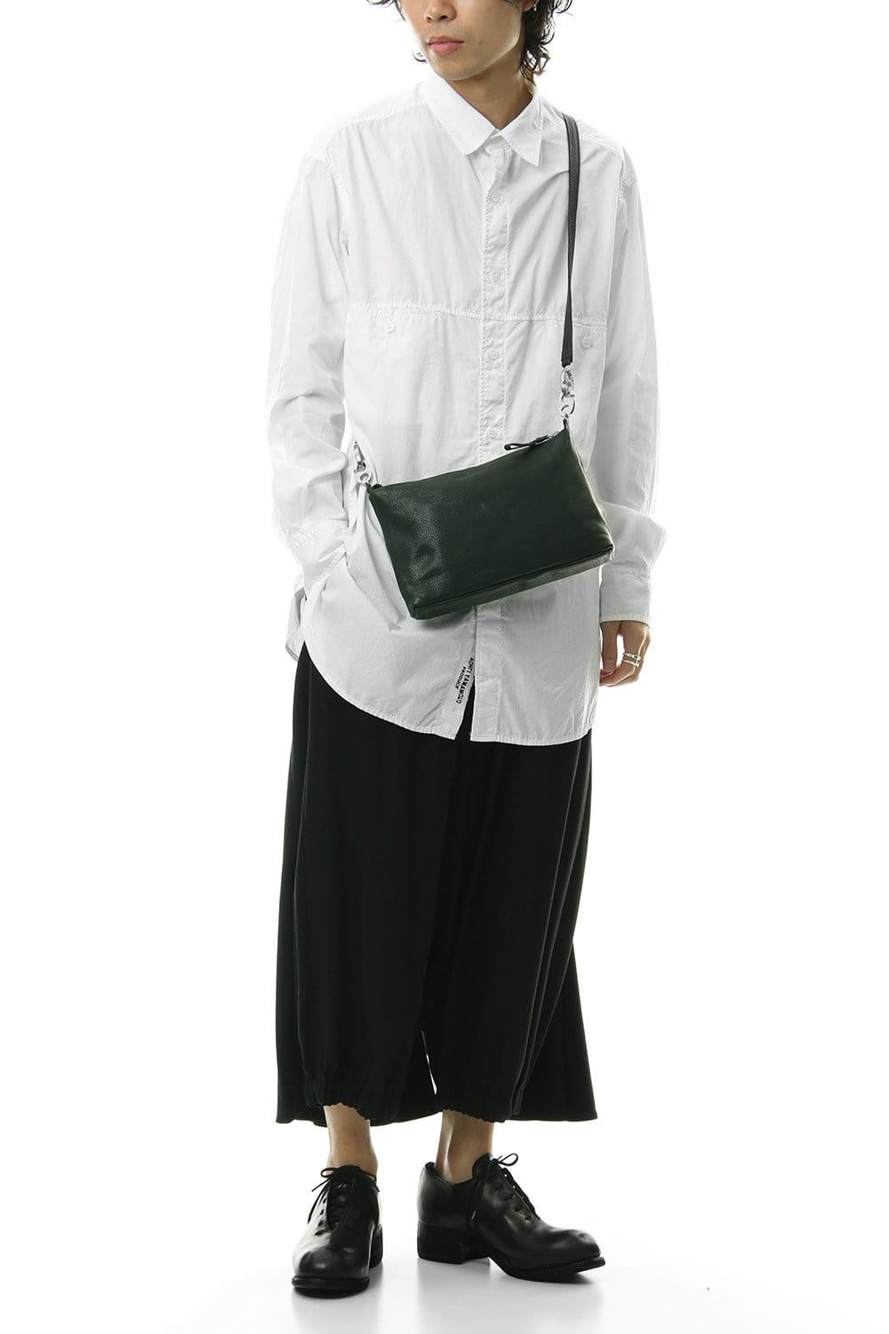 1 Tone Punch Shoulder - Mat Shrink Green