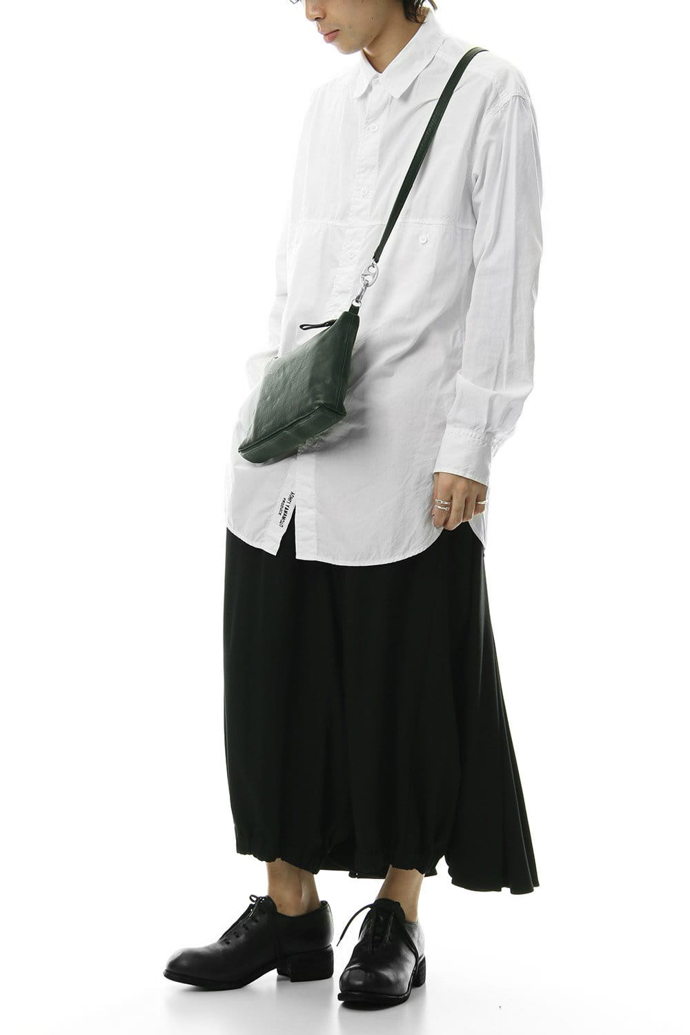 1 Tone Punch Shoulder - Mat Shrink Green