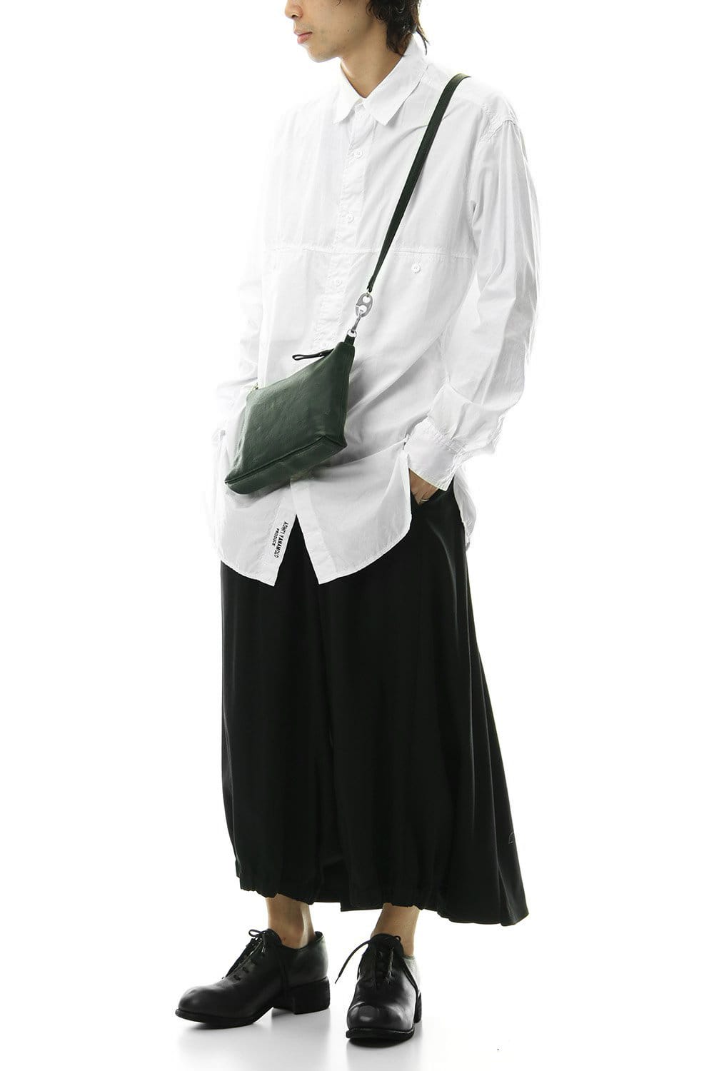 1 Tone Punch Shoulder - Mat Shrink Green