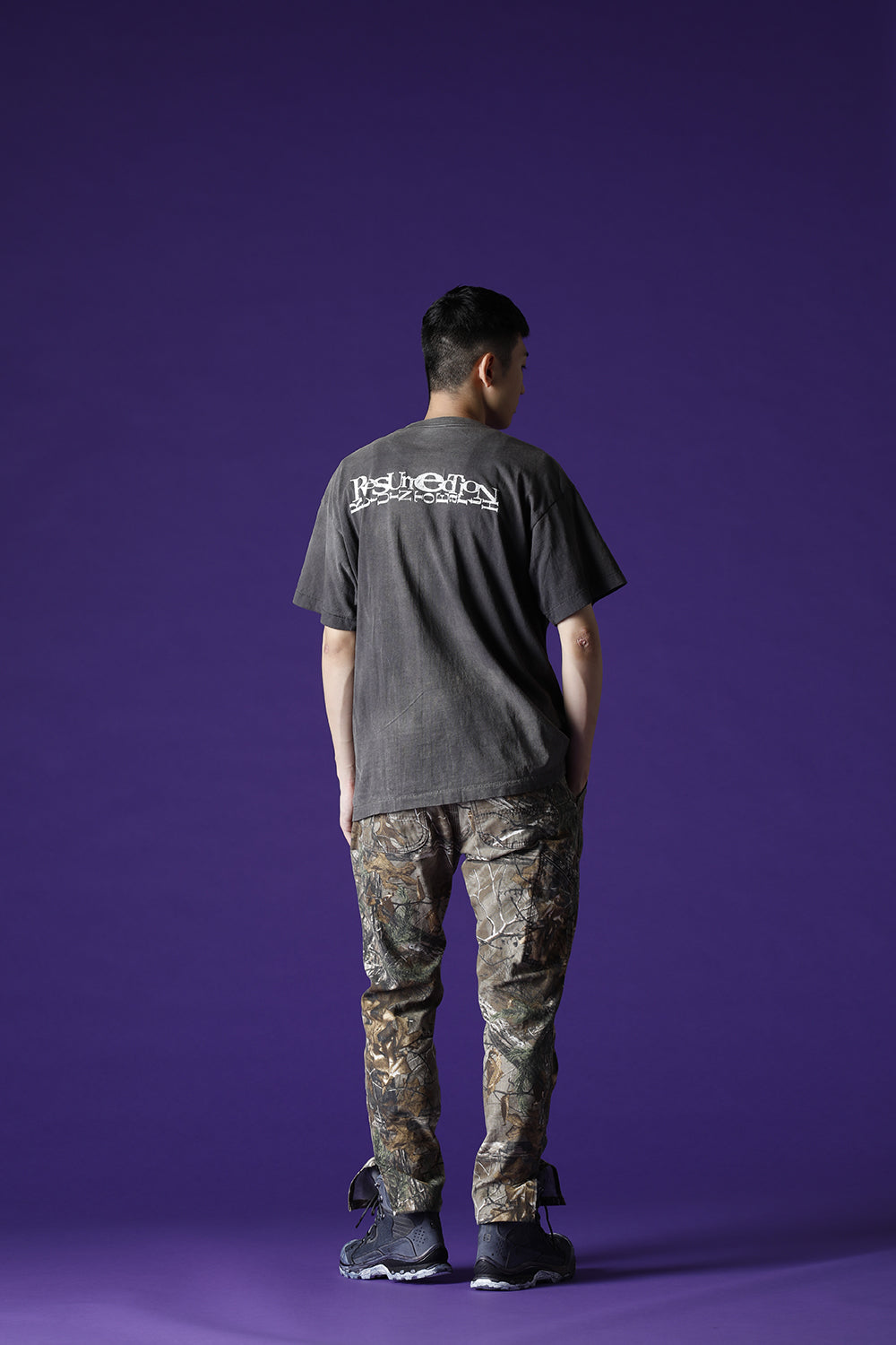 リワークド カモフラージュパンツ