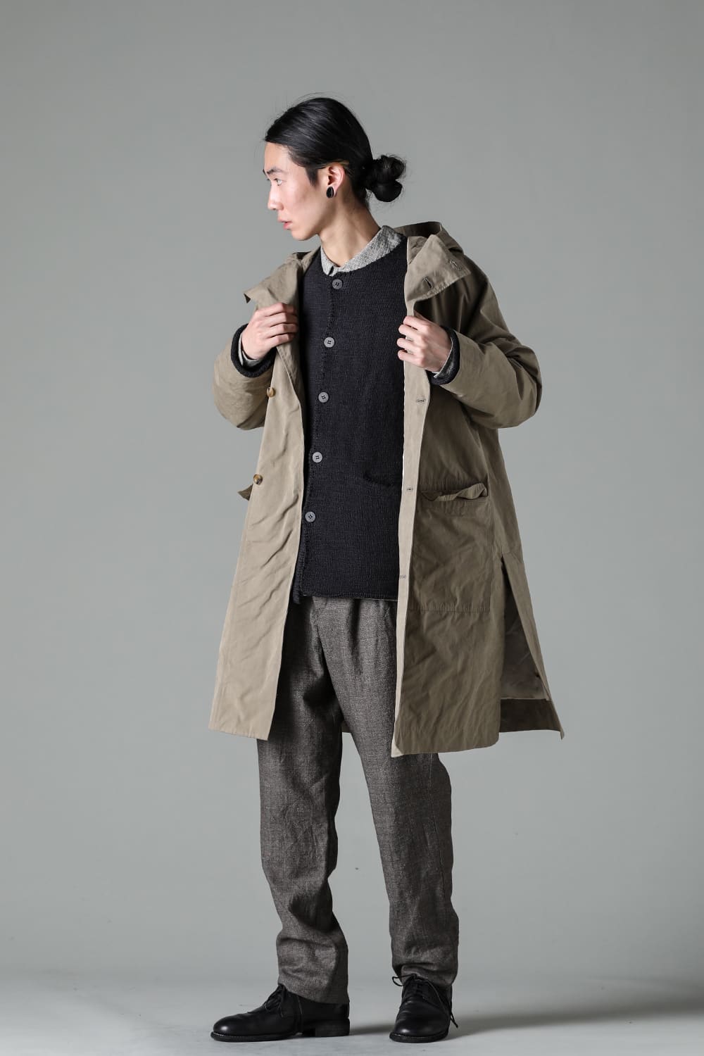 insel tucked trousers - C