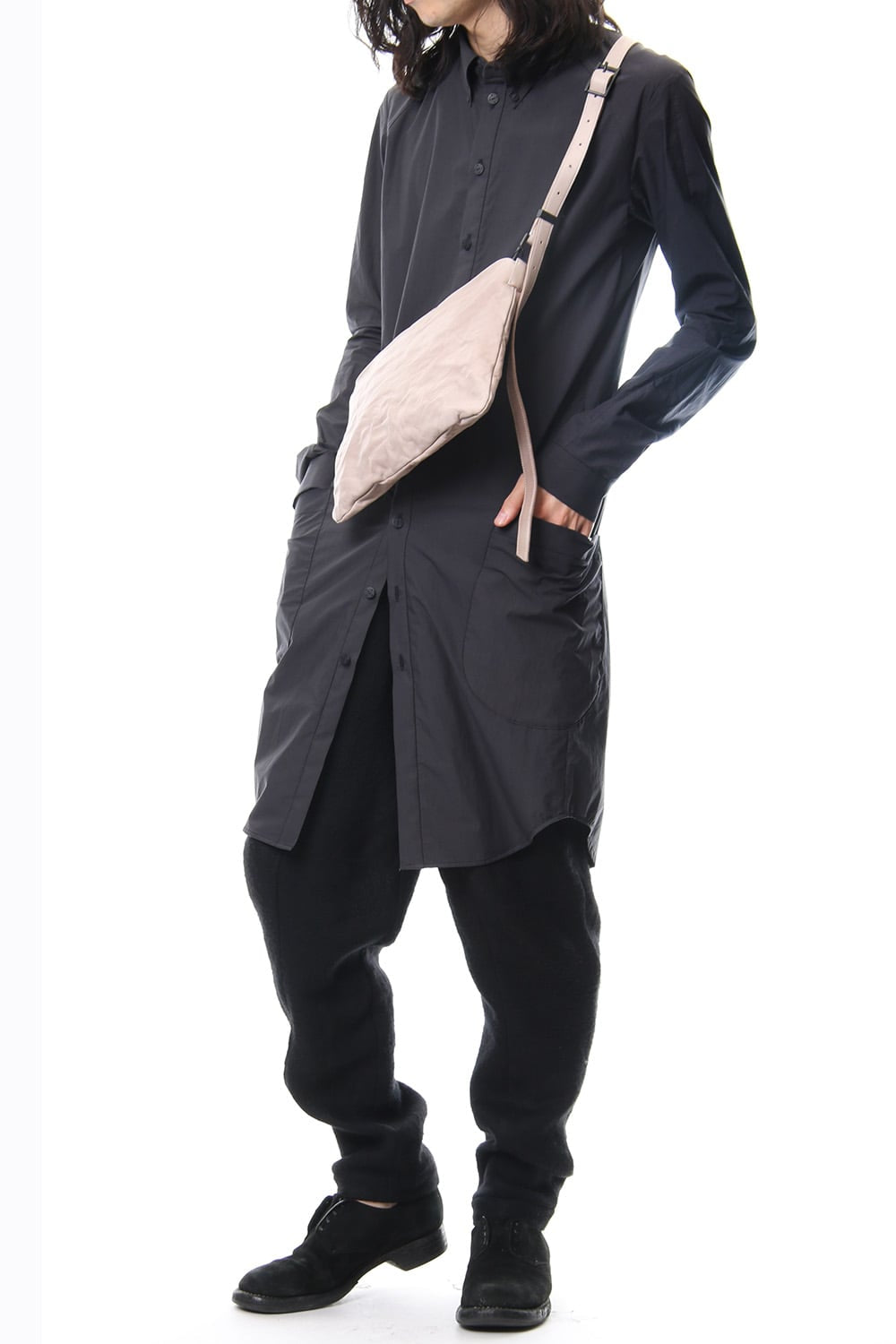 japanese Horse Sacoche Bag Buckle type Grueju Wash & Oiled