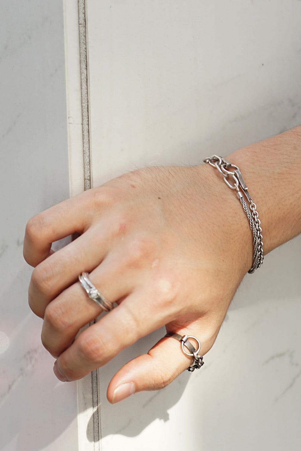 Pin Studded Wire Ring - io-01-130