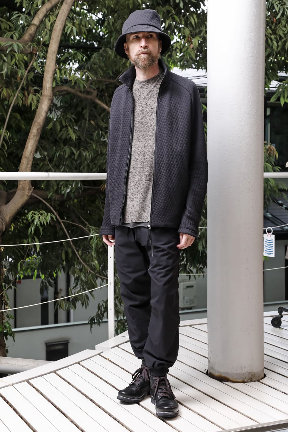 Drizzler jacket quilted cotton / polyester