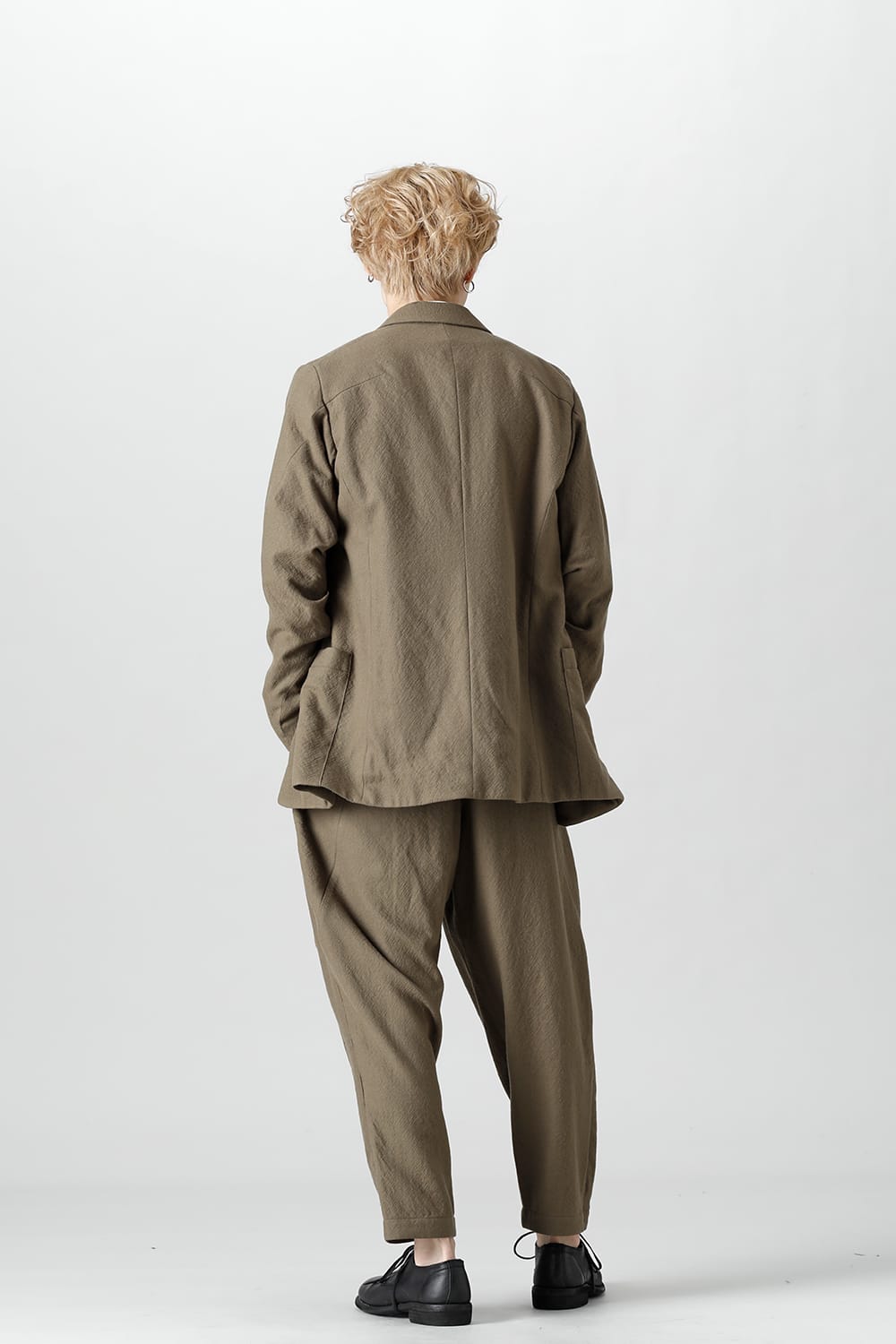 FASCINATE Limited Jacket Virgin Wool Gray Beige