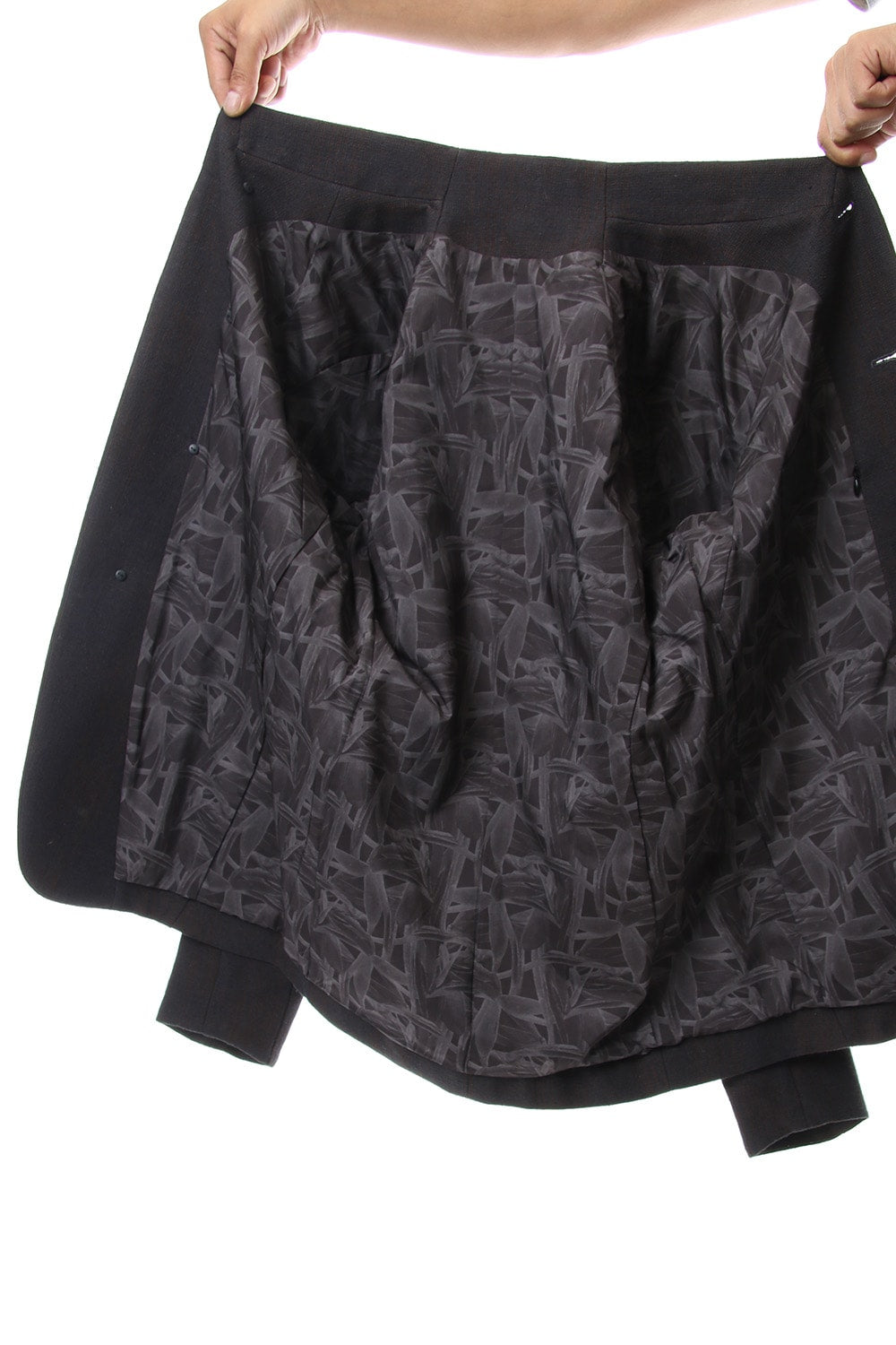 Jacket Silk/ Linen Check