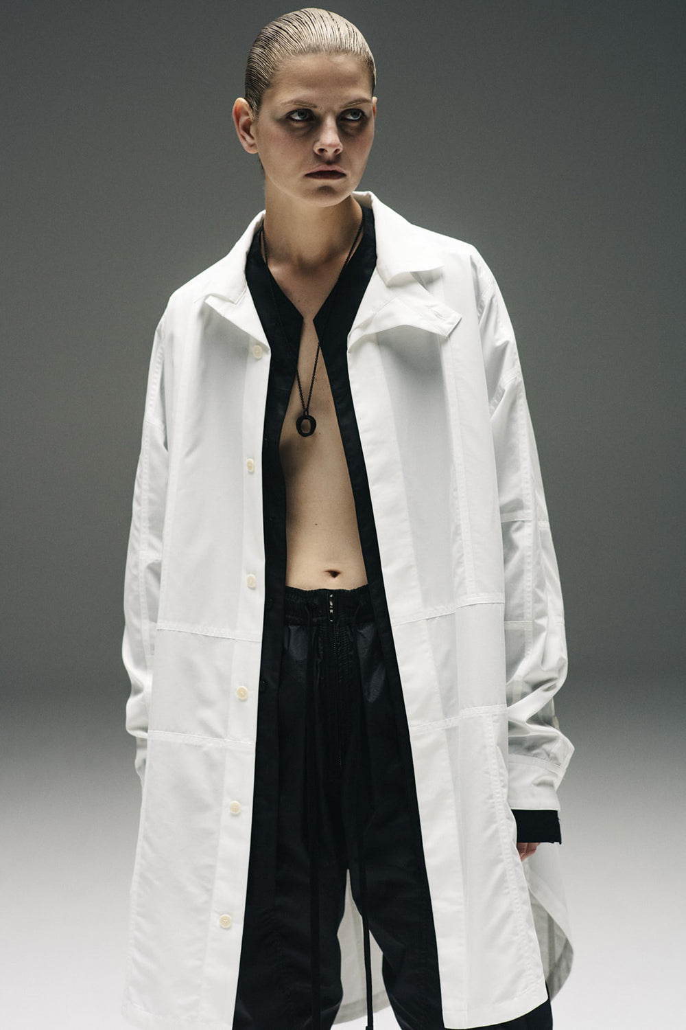 ブラス ネックレス ブラック