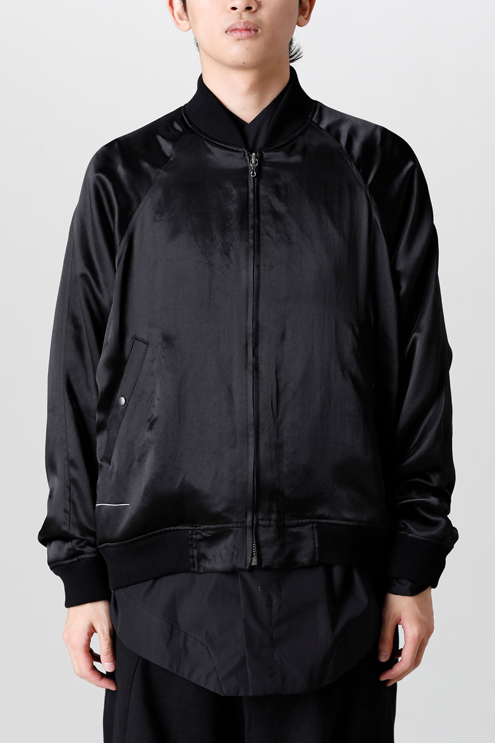 ‘DUSK’ Vintage Satin Blouson