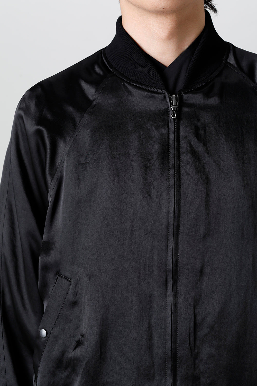 ‘DUSK’ Vintage Satin Blouson