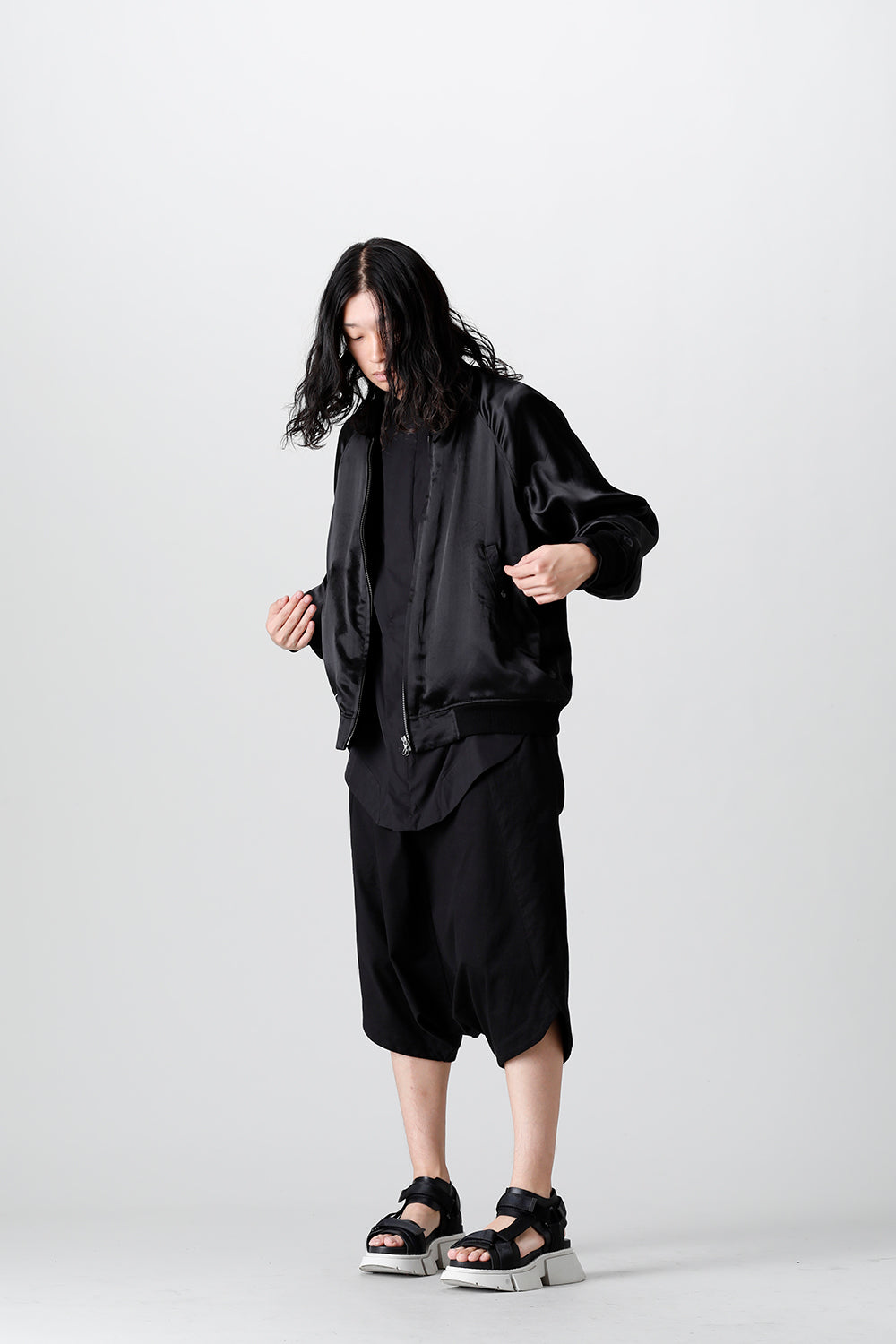 ‘DUSK’ Vintage Satin Blouson
