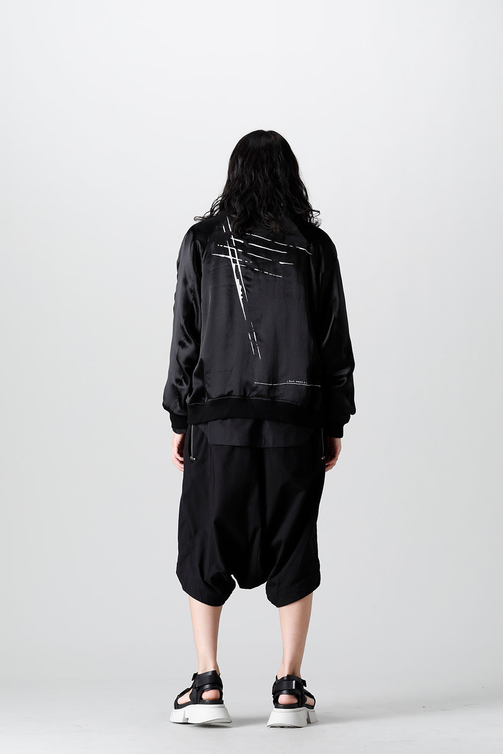 ‘DUSK’ Vintage Satin Blouson