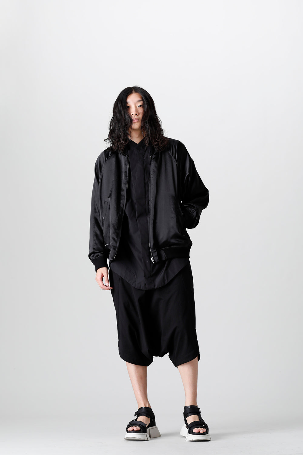 ‘DUSK’ Vintage Satin Blouson