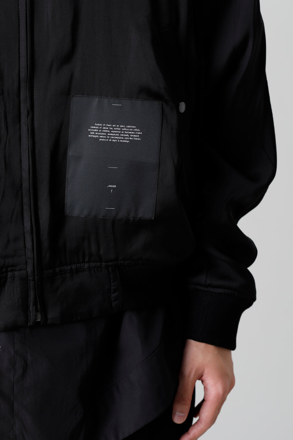 ‘DUSK’ Vintage Satin Blouson