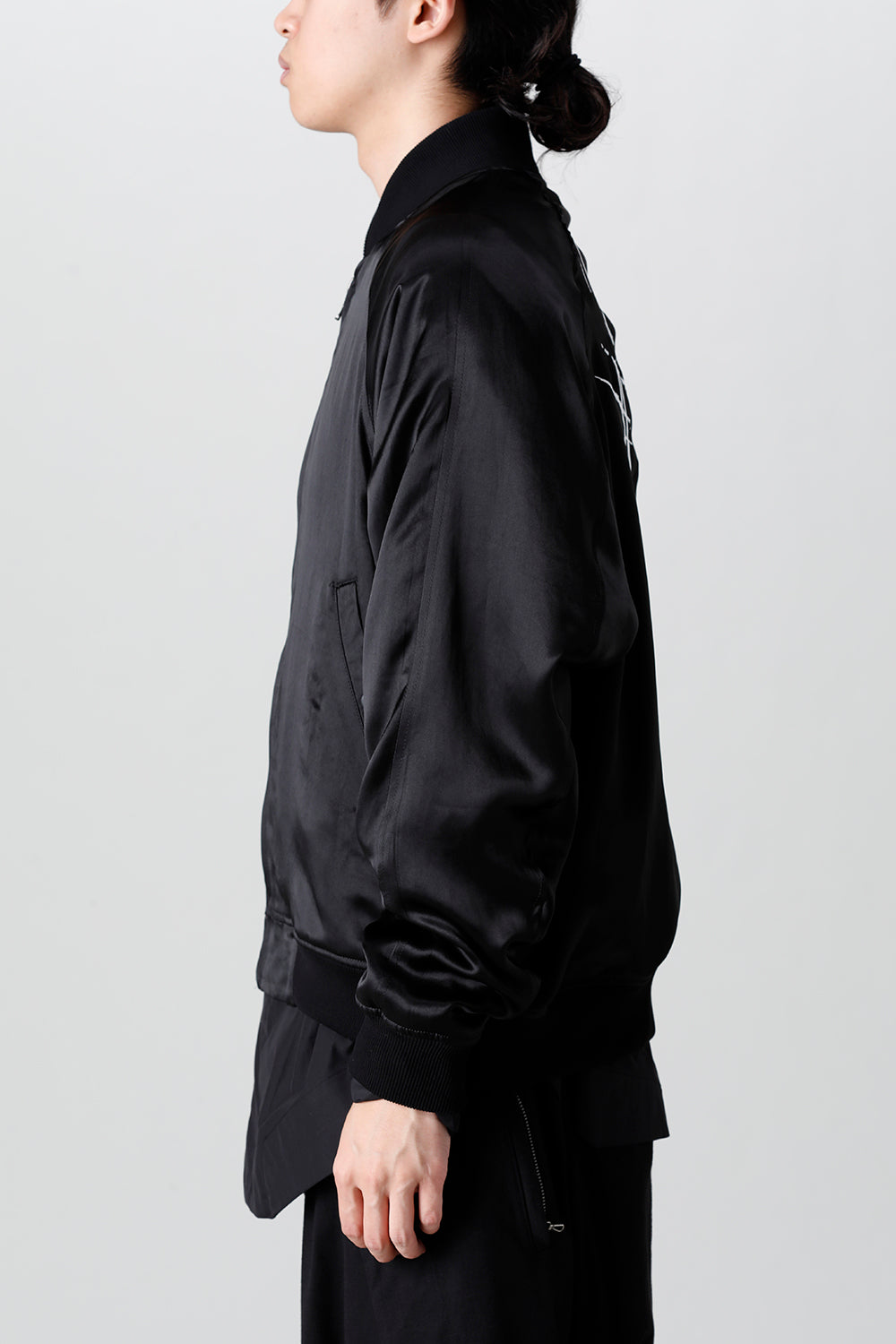 ‘DUSK’ Vintage Satin Blouson