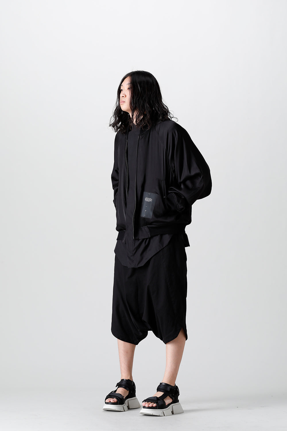 ‘DUSK’ Vintage Satin Blouson