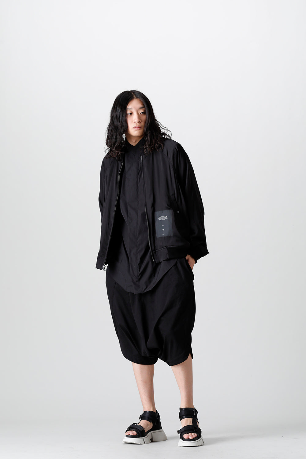 ‘DUSK’ Vintage Satin Blouson