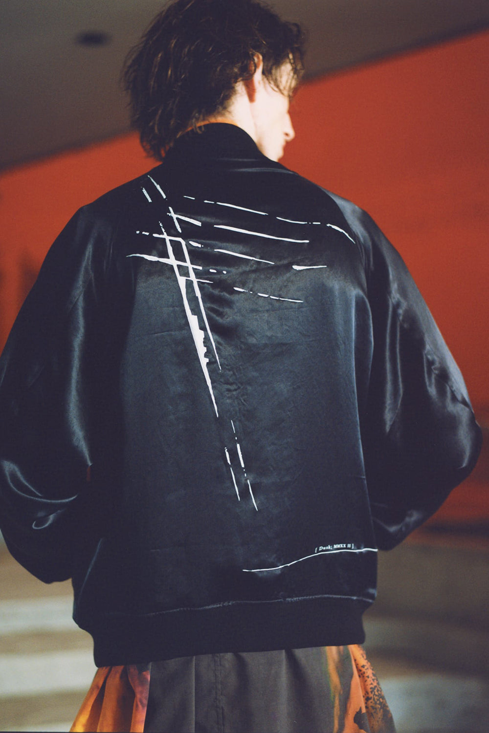 ‘DUSK’ Vintage Satin Blouson