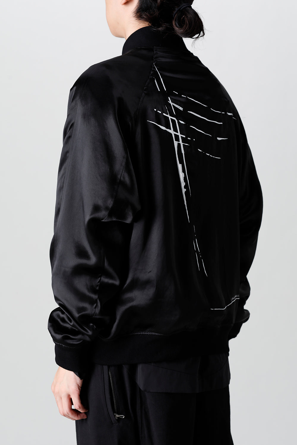 ‘DUSK’ Vintage Satin Blouson