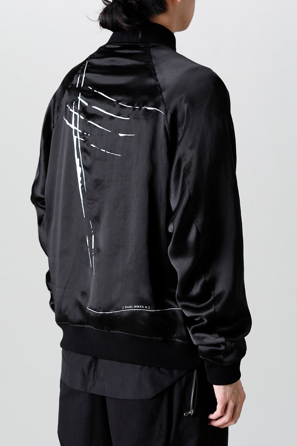 ‘DUSK’ Vintage Satin Blouson