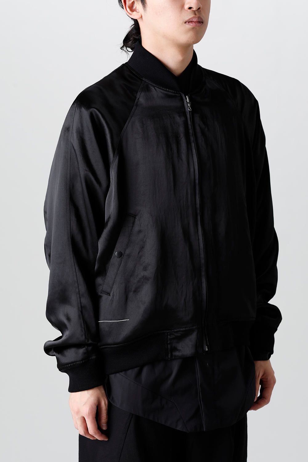 ‘DUSK’ Vintage Satin Blouson