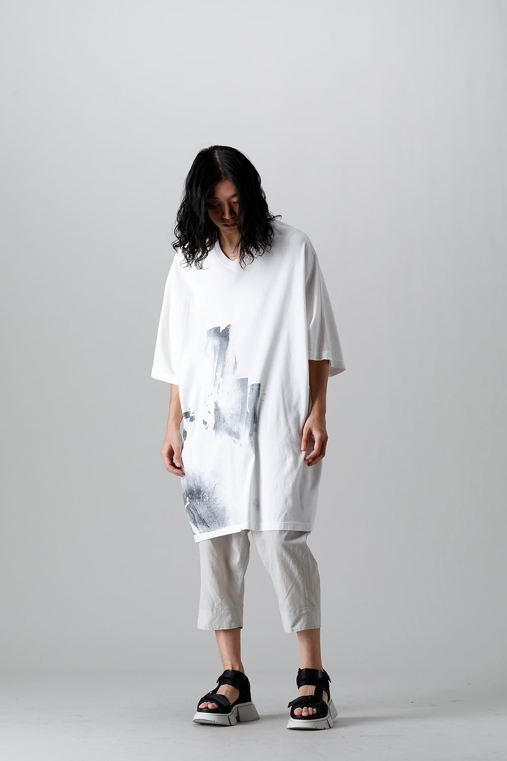 ‘DUSK’ Oversized Kite Short sleeve T-shirts
