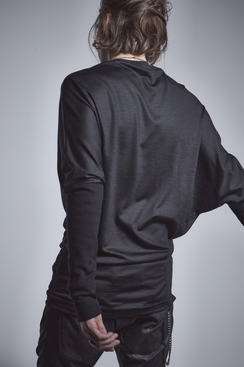 ドルマンニット ブラック