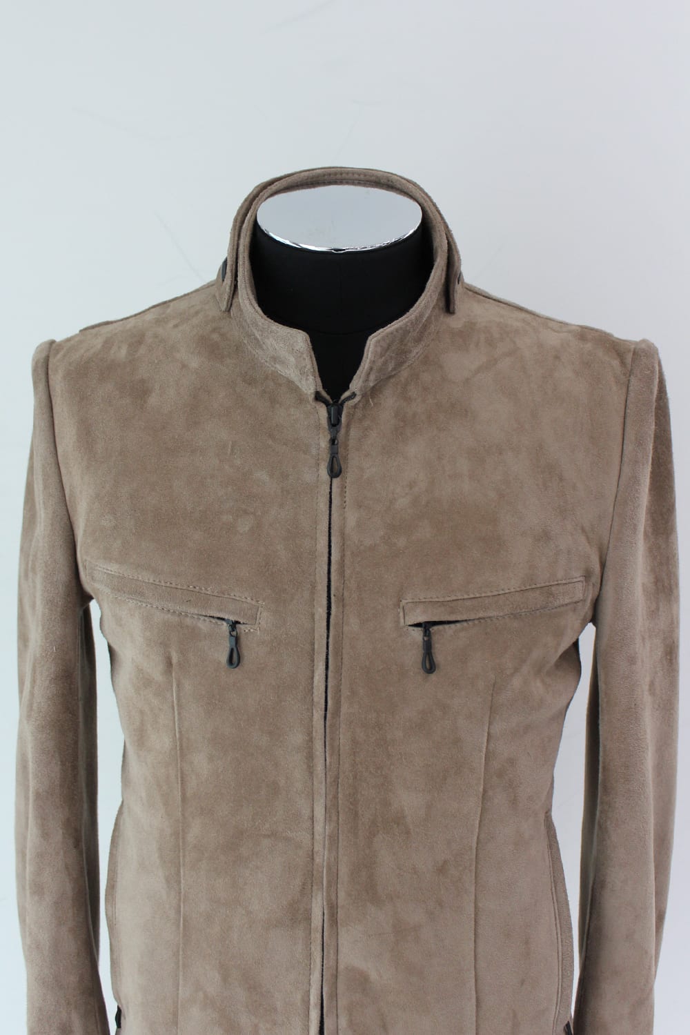 Goat Suede Single Riders Jacket