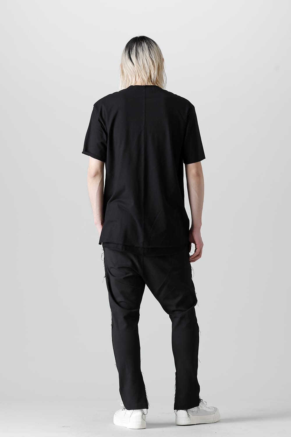 Layered Cutsew 6th(V-Neck Oversize) Black