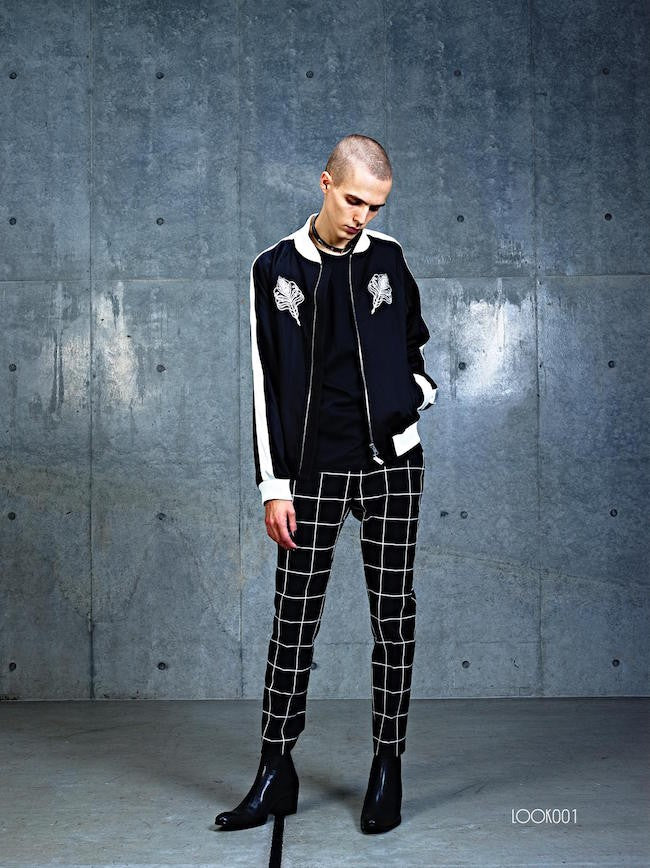 17SS Ace/Pa Satin Stretch Blouson