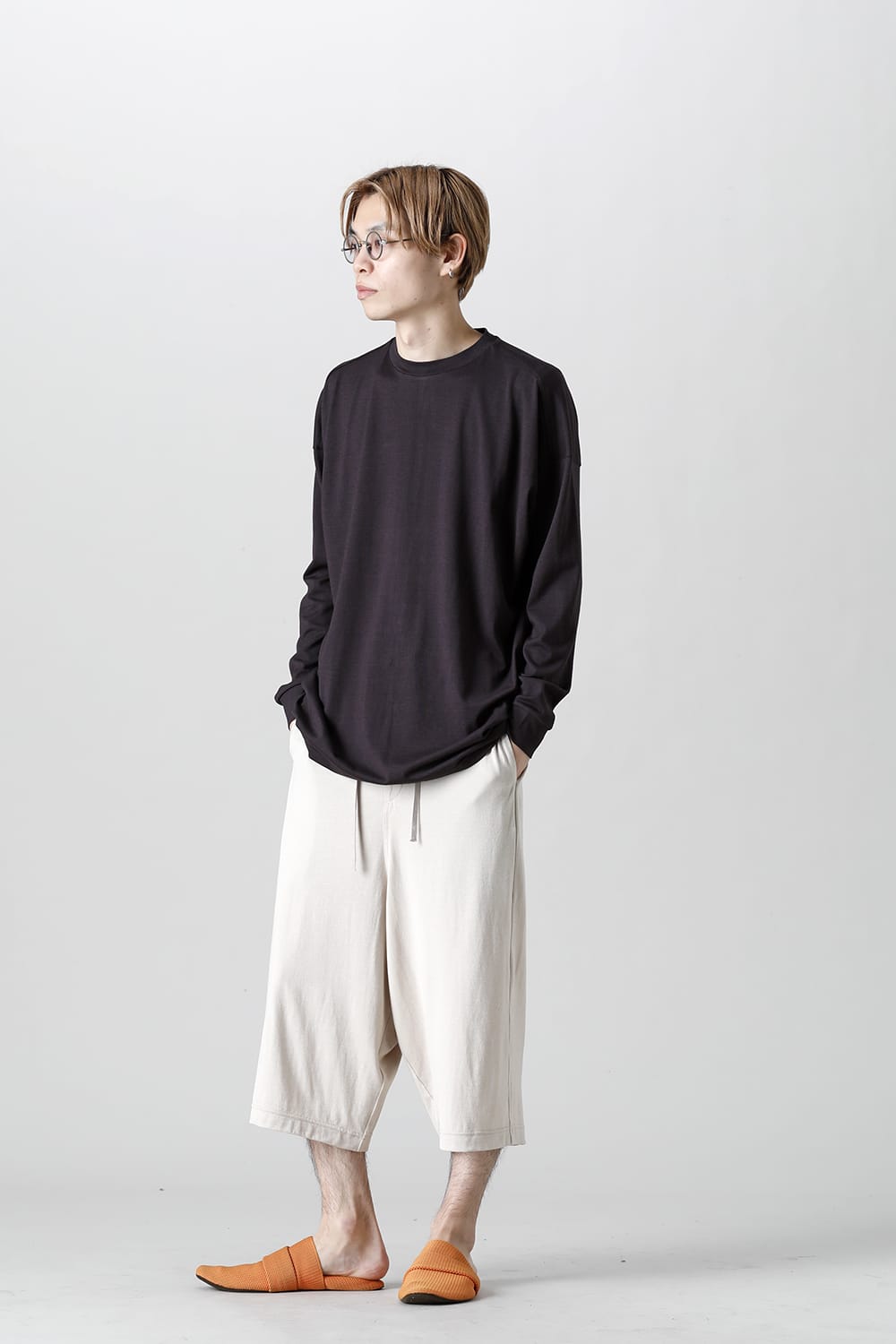 Dolman Sleeve Long Sleeve Charcoal