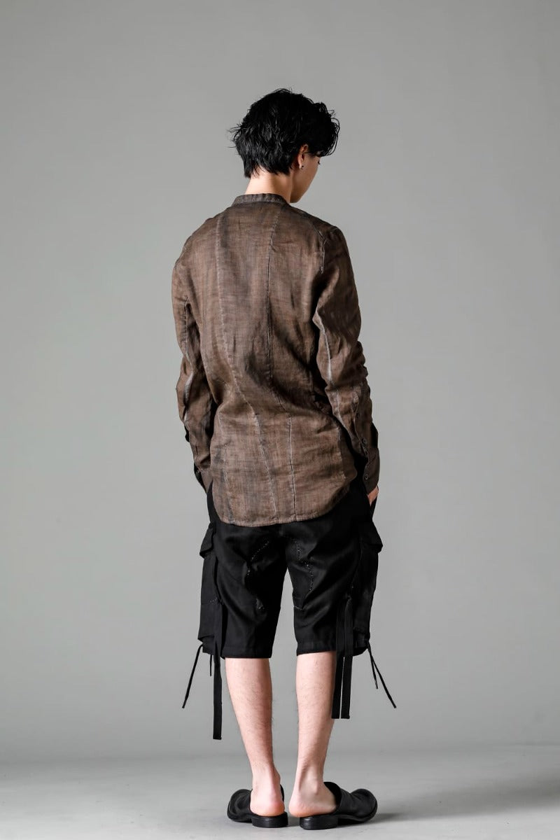 ドローストリングヘムバミューダ