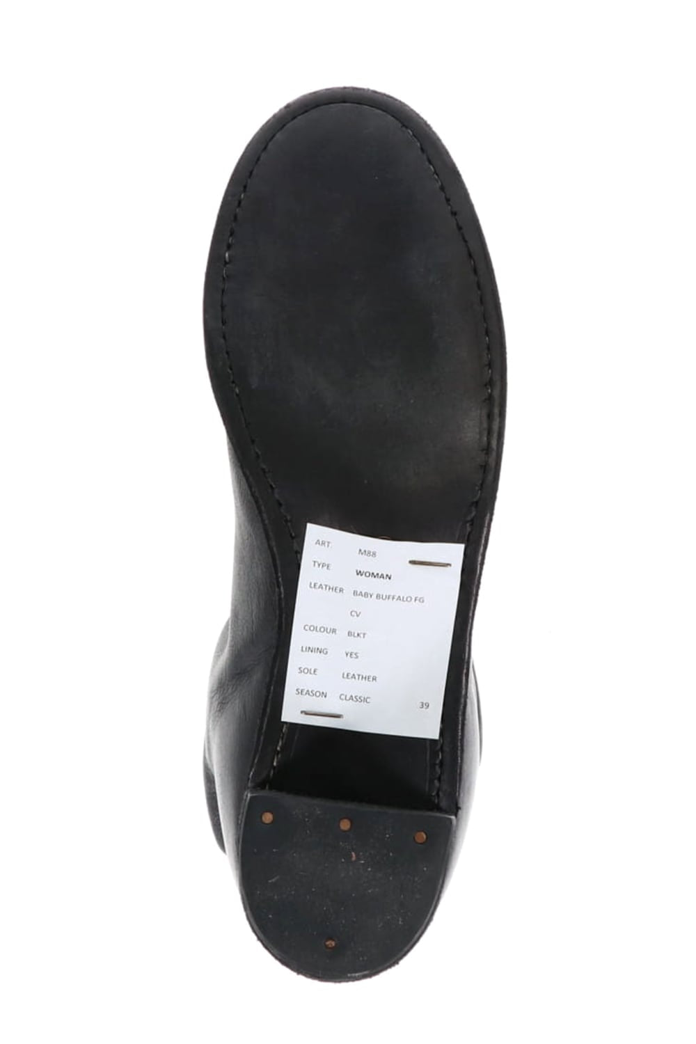 M88 - High Heel Long Back Zip Boots