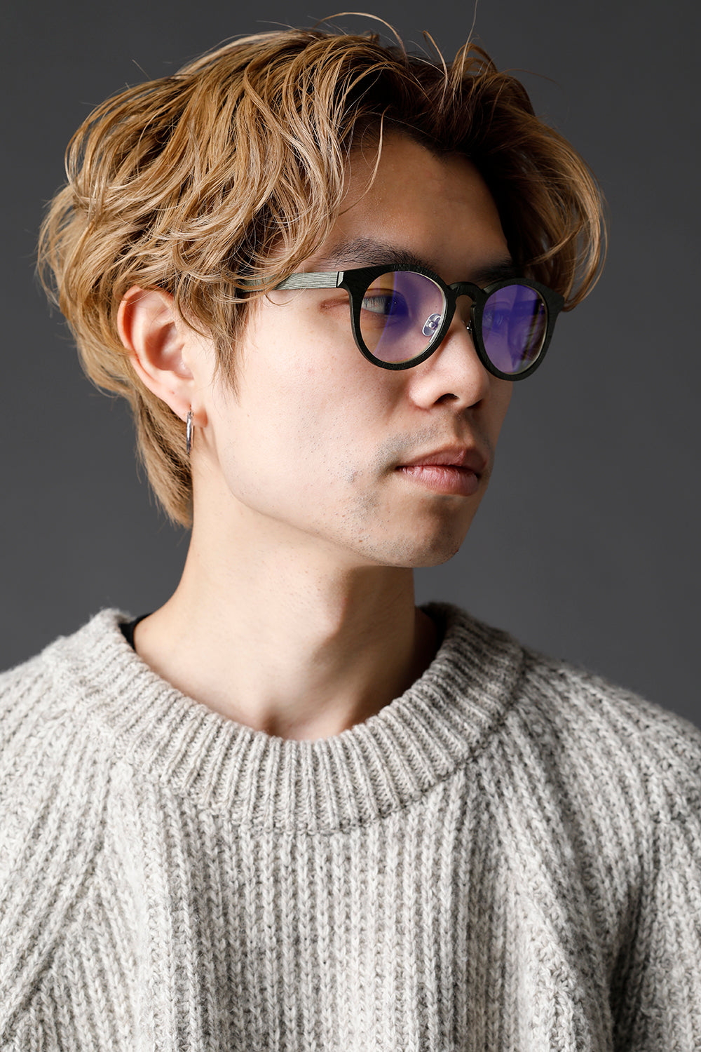 RG0058AL Metalloid Olive Sanjuro Clear Lens